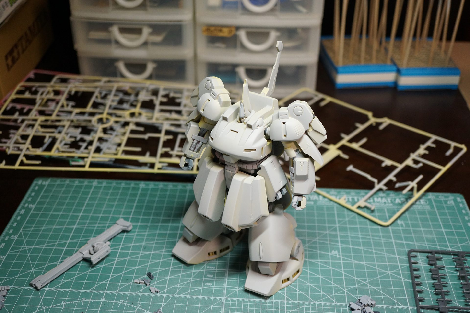 Hguc Pmx 003 The O ジ オ を作る その1 仮組み Niship Life