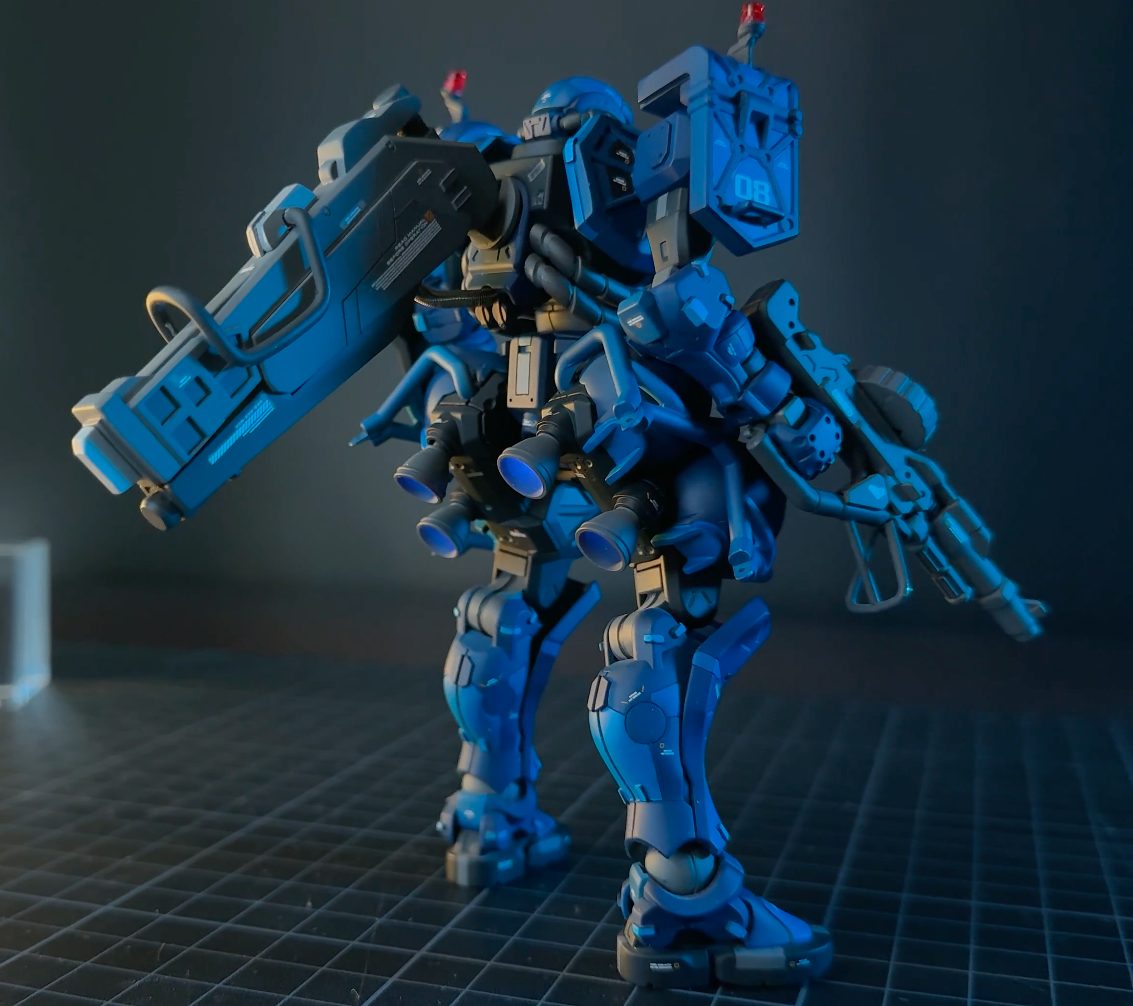 機動戦士Gundam ジークアクス HG1/144軍警ザクのパトランプを