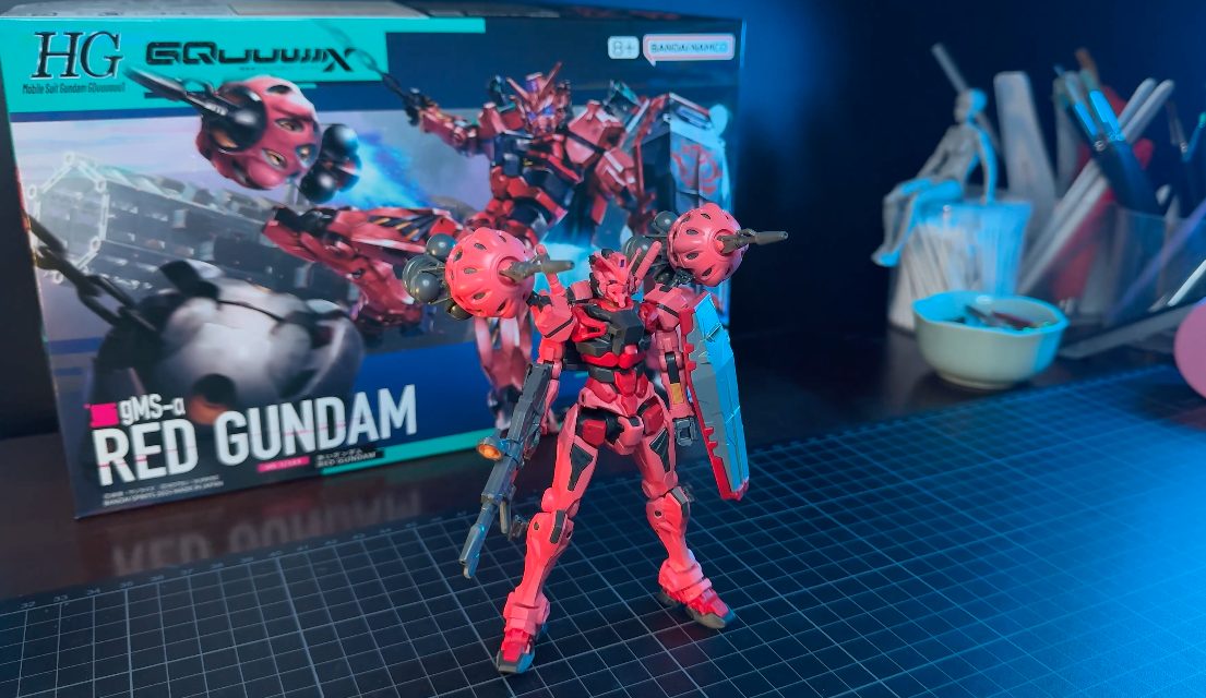 HG ジークアクス 白いガンダム(元は赤いガンダム) ガンプラ 全塗装 完成品 ジークアクス HG 赤いガンダム 白いガンダムカラー 塗装完成品